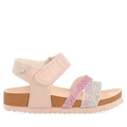 Gioseppo Niñas |Chancletas<Chanclas Bio Tirantes Cruzados Suela Brillo Rosa Para Nina Y Nino Carolina