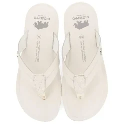 Gioseppo Chancletas<Chanclas De Piel Blanca Para Hombre Wasco