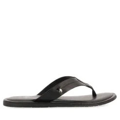 Gioseppo Chancletas<Chanclas De Piel Negras Para Hombre Wasco