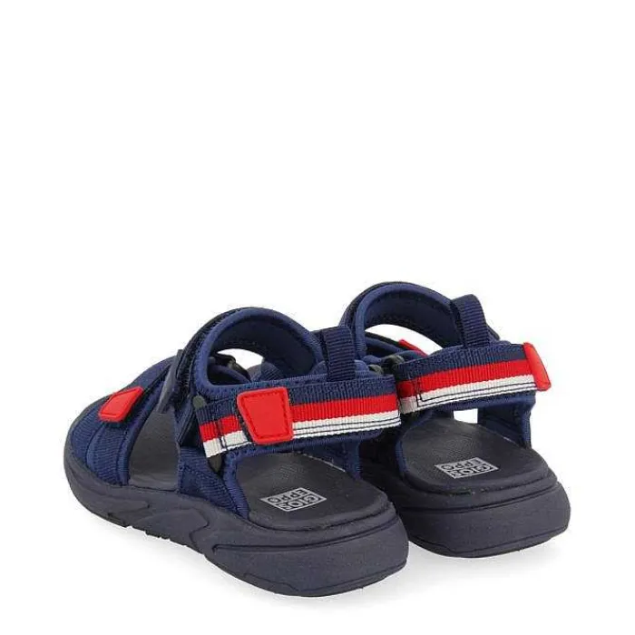 Gioseppo Niños |Chancletas<Chanclas Deportivas Azul Marino Con Decoraciones De Color Para Nino Y Nina Bunnel