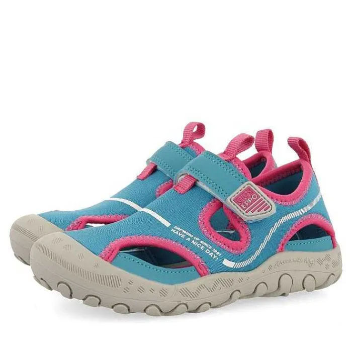 Gioseppo Niñas |Chancletas<Chanclas Deportivas Color Aguamarina Estilo Californiano Para Nina Y Nino Brixham