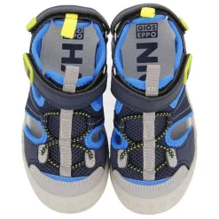 Gioseppo Niños |Chancletas<Chanclas Deportivas Estilo California Azules Con Decoraciones De Color Para Nino Y Nina Adrano