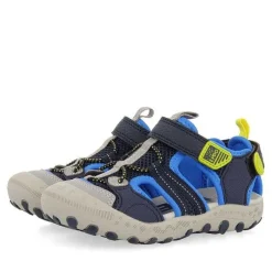 Gioseppo Niños |Chancletas<Chanclas Deportivas Estilo California Azules Con Decoraciones De Color Para Nino Y Nina Adrano