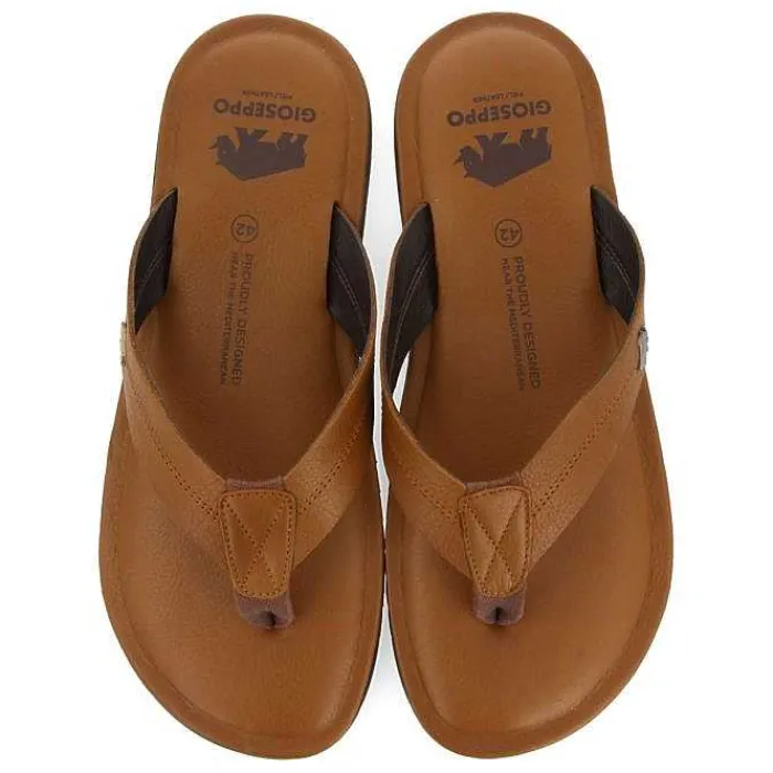 Gioseppo Chancletas<Chanclas Hombre Piel Piel Color Wasco
