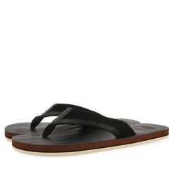Gioseppo Chancletas<Chanclas Negras Con Corte Bicolor Para Hombre Brent