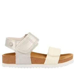 Gioseppo Niñas |Chancletas<Chanclas Suela Bio Blanca Y Plata Con Brillo Para Nina Y Nino Angwing