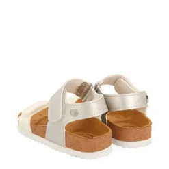 Gioseppo Niñas |Chancletas<Chanclas Suela Bio Blanca Y Plata Con Brillo Para Nina Y Nino Angwing