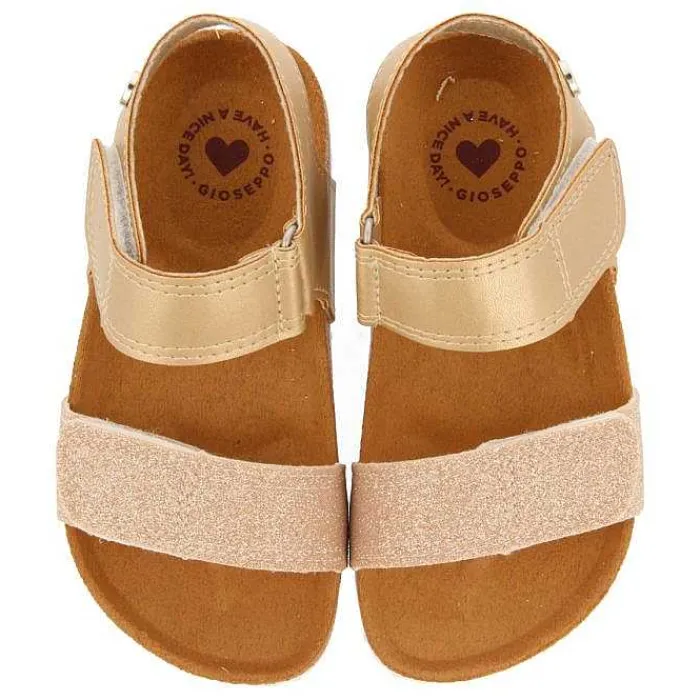 Gioseppo Niñas |Chancletas<Chanclas Suela Bio Dorada Con Brillo Para Nina Y Nino Angwing