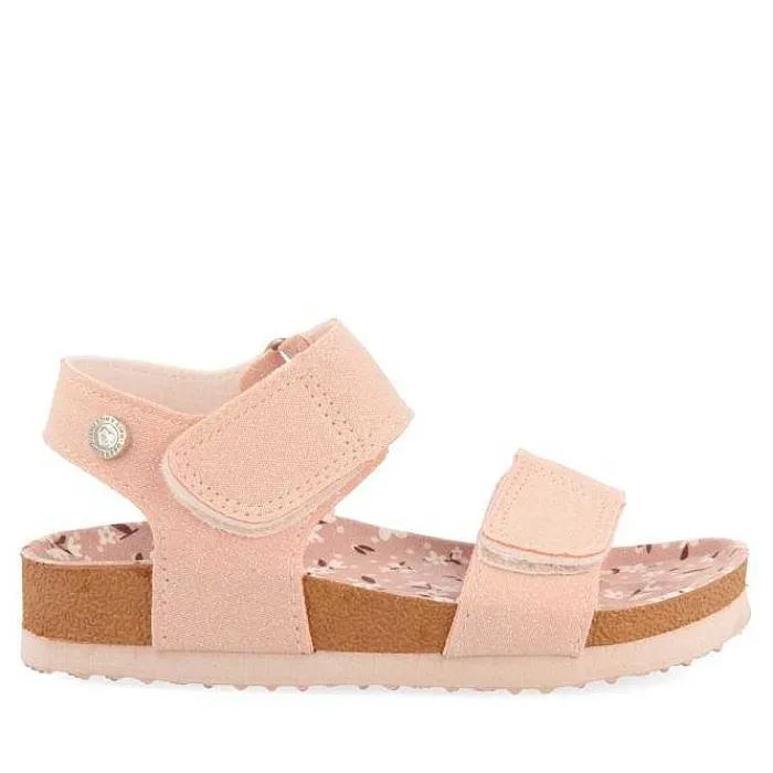 Gioseppo Niñas |Chancletas<Chanclas Suela Bio Rosa Con Brillos Y Estampado Fantasia