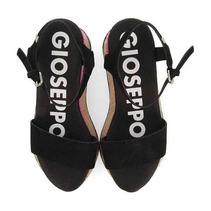 Gioseppo Sandalias Cuña<Cuñas Deportivas De Mujer Benay Color Negro