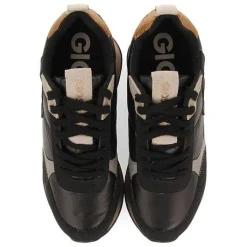 Gioseppo Zapatillas De Deporte De Cuña<Deportivas De Mujer Anif Monocromaticas En Color Negro Con Detalles Y Cuña Interior