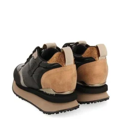 Gioseppo Zapatillas De Deporte De Cuña<Deportivas De Mujer Anif Monocromaticas En Color Negro Con Detalles Y Cuña Interior