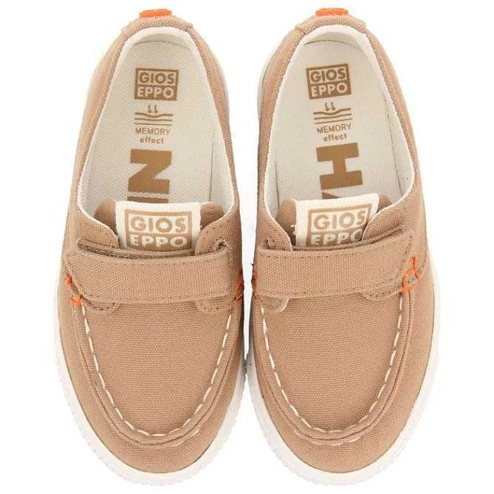 Gioseppo Niños |Zapatillas<Deportivo Estilo Nautico Color Beige Con Decoraciones De Color Para Nino Y Nina Slatina