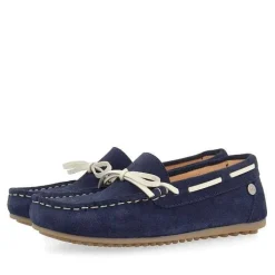 Gioseppo Niños |Zapatillas<Mocasin Piel Estilo Nautico Azul Marino Para Nino Y Nina Asbury