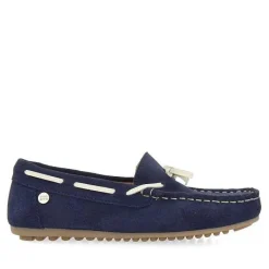 Gioseppo Niños |Zapatillas<Mocasin Piel Estilo Nautico Azul Marino Para Nino Y Nina Asbury