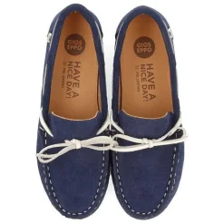 Gioseppo Niños |Zapatillas<Mocasin Piel Estilo Nautico Azul Marino Para Nino Y Nina Asbury