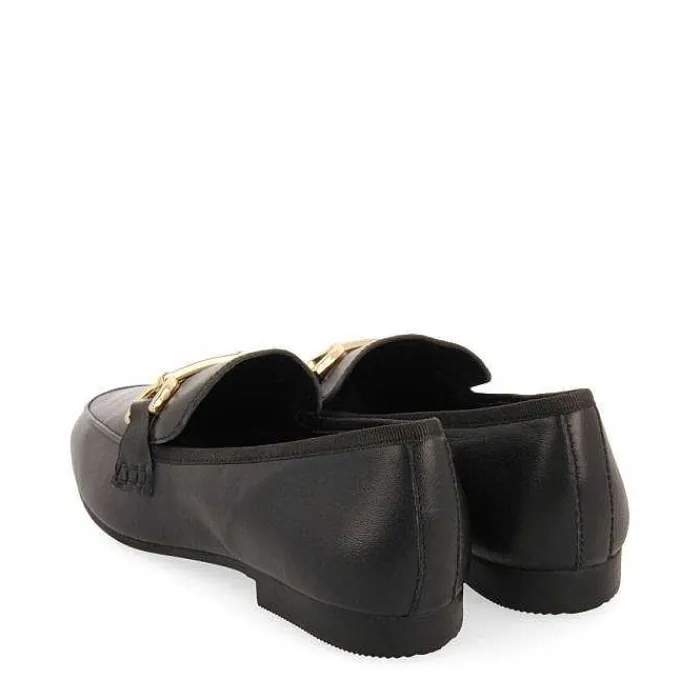 Gioseppo Bailarinas<Mocasines De Mujer Fraxern De Piel En Color Negro