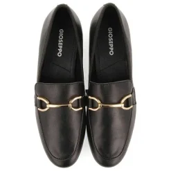Gioseppo Bailarinas<Mocasines De Mujer Fraxern De Piel En Color Negro