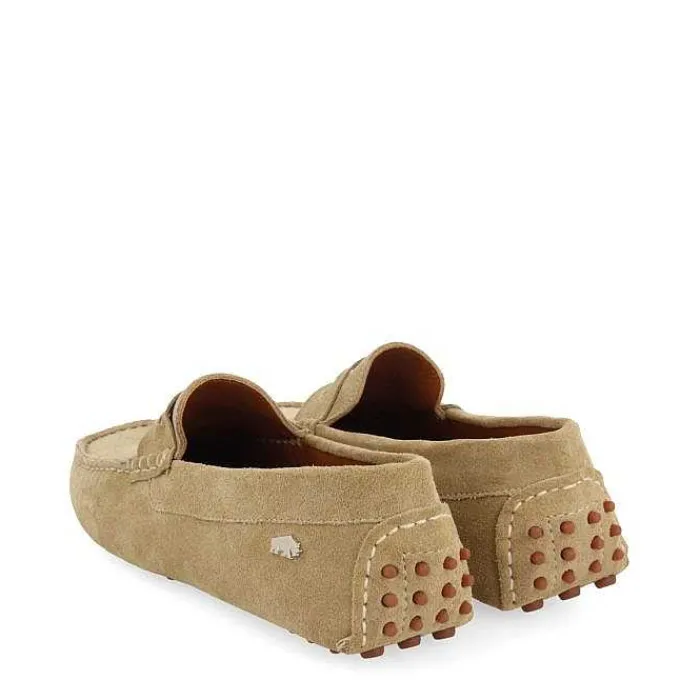 Gioseppo Mocasines<Mocasines De Piel Color Arena Para Hombre Tarpon