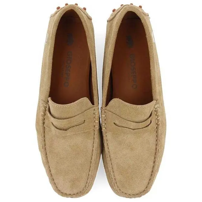 Gioseppo Mocasines<Mocasines De Piel Color Arena Para Hombre Tarpon
