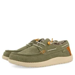 Gioseppo Mocasines<Mocasines Estilo Nautico Color Caqui Con Detalles De Colores Para Hombre Sult
