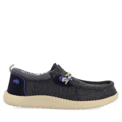 Gioseppo Mocasines<Mocasines Estilo Wallabees Azul Marino Con Accesos Denim Para Hombre Treilles