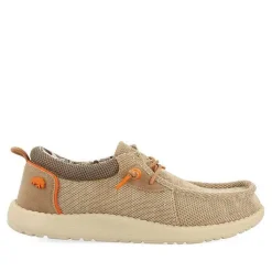 Gioseppo Mocasines<Mocasines Estilo Wallabees Beige Con Accesos En Naranja Para Hombre Treilles