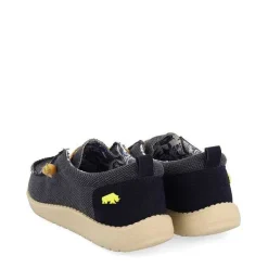 Gioseppo Mocasines<Mocasines Estilo Wallabees De Lona Y Yute Azul Marino Vernonia