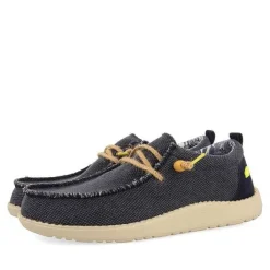 Gioseppo Mocasines<Mocasines Estilo Wallabees De Lona Y Yute Azul Marino Vernonia
