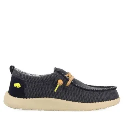 Gioseppo Mocasines<Mocasines Estilo Wallabees De Lona Y Yute Azul Marino Vernonia