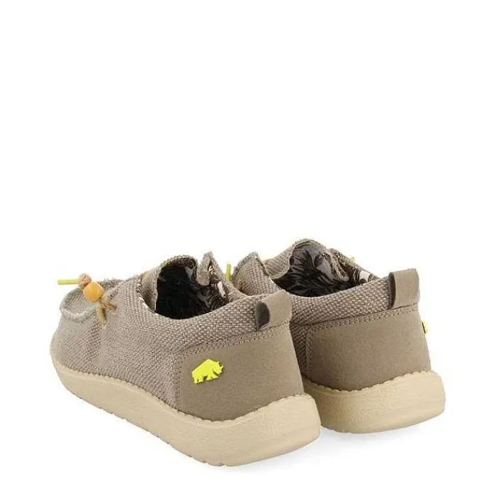 Gioseppo Mocasines<Mocasines Estilo Wallabee De Lona Y Yute Color Beige Vernonia