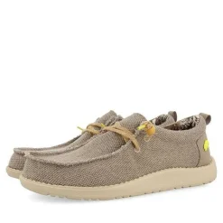 Gioseppo Mocasines<Mocasines Estilo Wallabee De Lona Y Yute Color Beige Vernonia