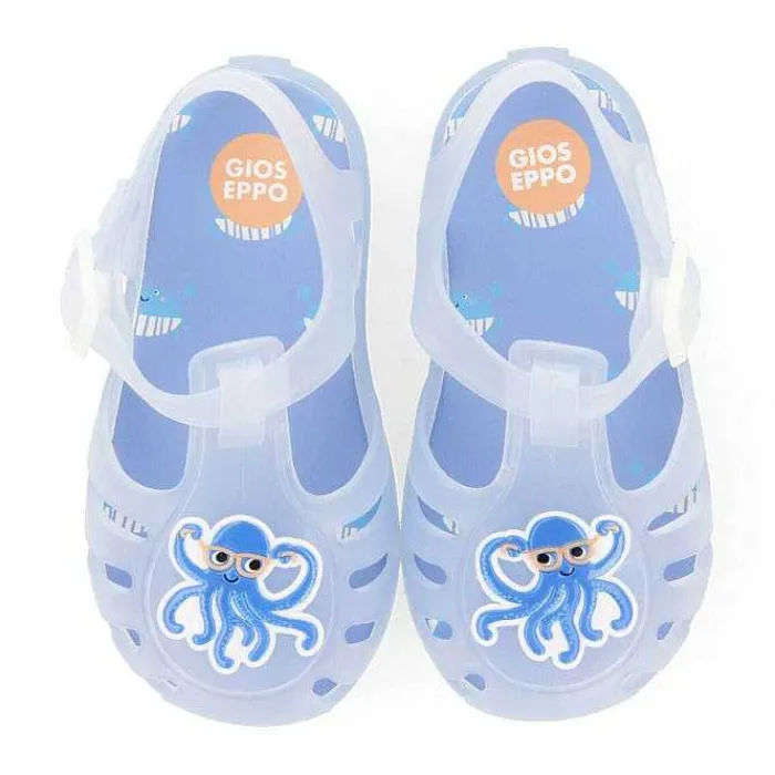 Gioseppo Bebe |Sandalias Bebe Nina<Sandalias Bebe Acoua De Gelatina Azul Con Diseno De Pulpo