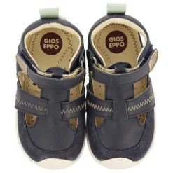 Gioseppo Bebe |Mi Primer Gioseppo<Sandalias Bebe Piel Azul Marino Estilo Cangrejeras Con Accesorios De Color Sllove