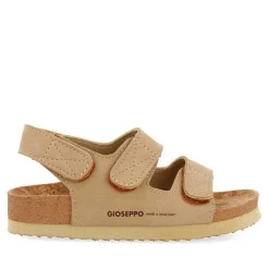 Gioseppo Niños |Chancletas<Sandalias Bio Color Taupe Con Cierre Ajustable Para Nino Y Nina Krapina