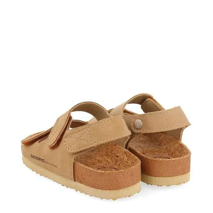 Gioseppo Niños |Chancletas<Sandalias Bio Color Taupe Con Cierre Ajustable Para Nino Y Nina Krapina