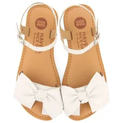 Gioseppo Niñas |Sandalias<Sandalias Blancas De Piel Con Lazo Para Nina Y Nino Varzim