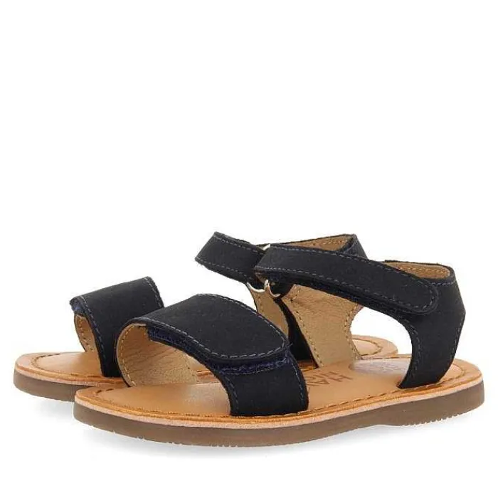 Gioseppo Bebe |Sandalias Bebe Nino<Sandalias Cierre Ajustable Piel Azul Marino Palmetto