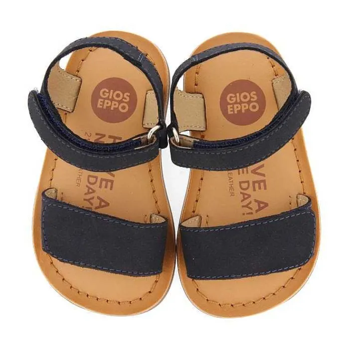 Gioseppo Bebe |Sandalias Bebe Nino<Sandalias Cierre Ajustable Piel Azul Marino Palmetto