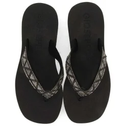 Gioseppo Chancletas<Sandalias Cize De Mujer En Color Gris Con Cristales Decorativos