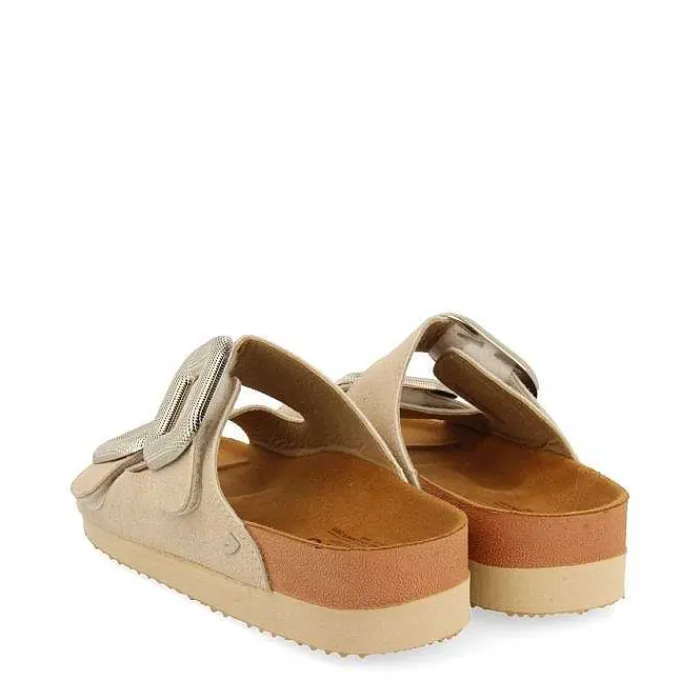 Gioseppo Sandalias Planas<Sandalias Color Hielo Con Adornos De Joya Para Mujer Covert