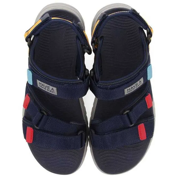 Gioseppo Chancletas<Sandalias Color Marino Para Hombre Flacourt