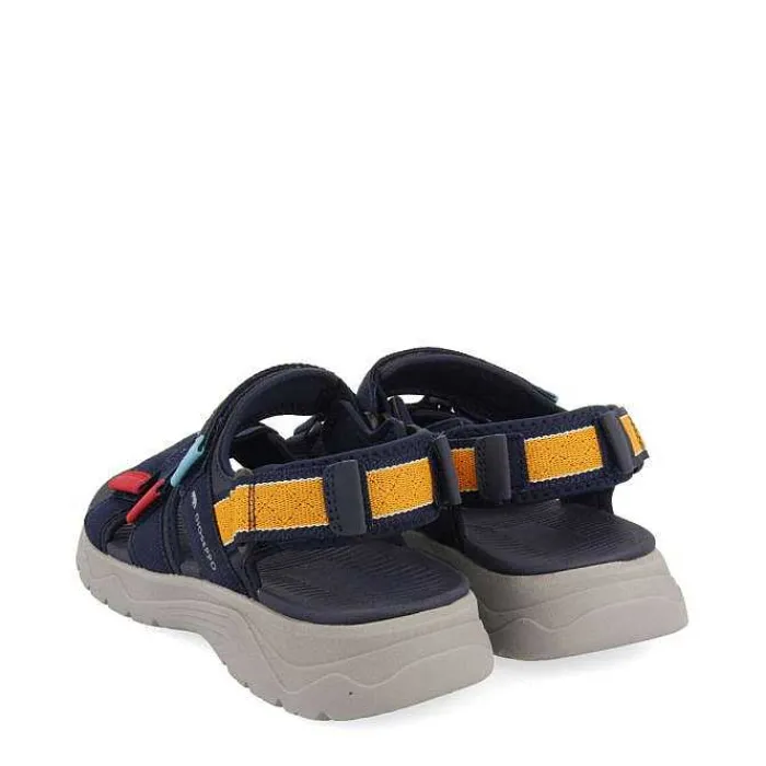 Gioseppo Chancletas<Sandalias Color Marino Para Hombre Flacourt