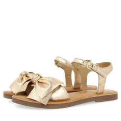 Gioseppo Niñas |Sandalias<Sandalias Color Oro Rosa De Piel Con Lazo Para Nina Y Nino Varzim