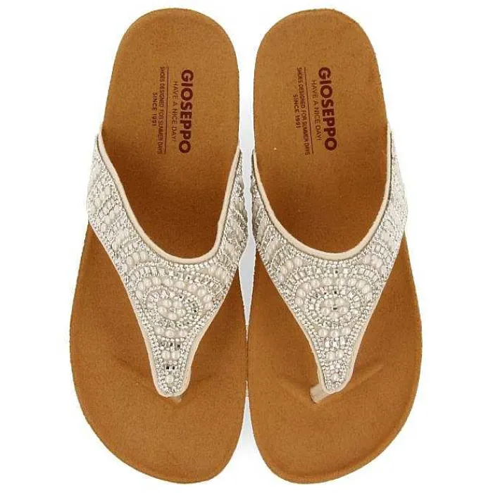 Gioseppo Chancletas<Sandalias De Cuña Con Tira Decorada Para Mujer Bodmin