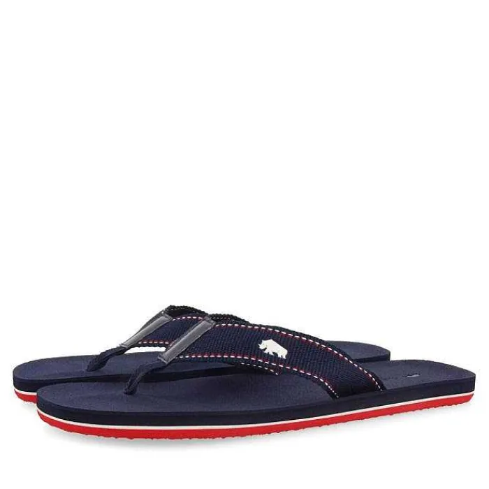Gioseppo Chancletas<Sandalias De Hombre Borgne Azul Marino