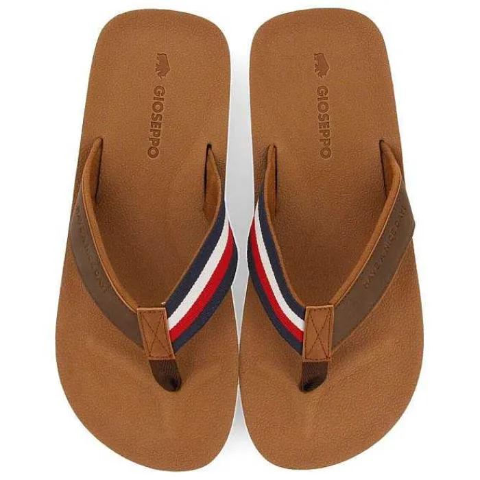 Gioseppo Chancletas<Sandalias De Hombre Thelus En Color Marron