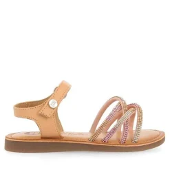 Gioseppo Niñas |Sandalias<Sandalias De Nina Lavrio De Piel Tintada Con Cristales