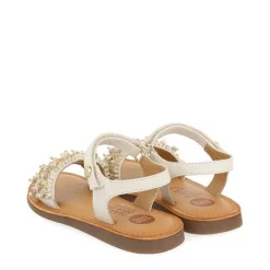 Gioseppo Niñas |Sandalias<Sandalias De Piel Blanca Con Adornos De Cuentas Para Nina Y Nino Blesle