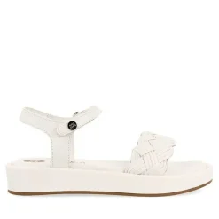 Gioseppo Niñas |Sandalias<Sandalias De Piel Blanca Con Trenzado Y Suela Voluminosa Para Nina Y Nino Shanico